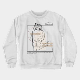 Dancing Teleportation version 10 Crewneck Sweatshirt